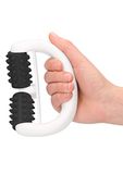 Touché massageapparaat met wieltjes stimulerende massageroller, 1 product zwart