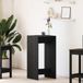 Maison Exclusive Tabouret de bar, 51 x 50 x 103,5 cm, Fibre de bois, Noir, aspect chêne