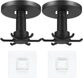 Organisateur de cuisine avec fonction de rotation à 360 degrés | Organisateur de cuisine 2 pièces | Porte-accessoires de cuisine | Peut être fixé sans perçage