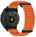 By Qubix - Nylon Sport Loop bandje - 22mm Quickfit - Oranje - Geschikt voor Garmin Epix Gen 2 (47mm) / MARQ / Quatix 7/6/5