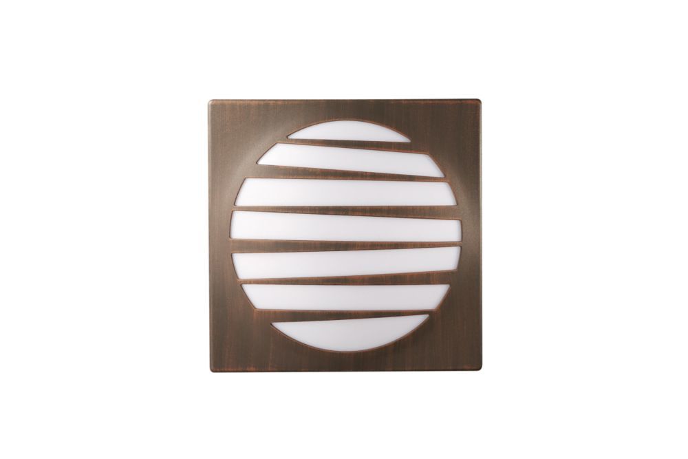 Massive Wandlamp 171678610 | Buitenlamp | Aluminium | Bruin