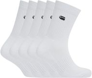 G-Star Heren Sportsokken KILN 5-Pack Wit - Maat 40-43