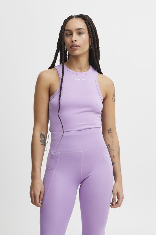 The Jogg Concept JCSIMONA TANKTOP Women's Top - Size M - Sunlit Allium