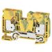 Weidmüller 2494010000 Borne de terre 12 mm Borne à poussoir Vert, Jaune 20 pièce(s)