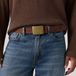 Levi's ceinture Ryder Plaque cognac