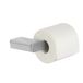 Geesa Toiletrolhouder Shift Zonder Klep met Diagonaal Strepenpatroon Chroom
