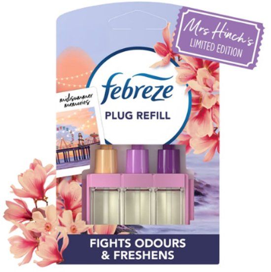 Febreze 3volution Navulling - Mrs Hinch's Midsummer Memories - Luchtverfrisser Navulling