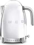 Smeg KLF04SSEU Waterkoker - 1.7L - Roestvrijstaal - 2400W - Zwart