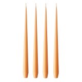 ester & erik Bougie Lot de 4 mat dark Melon sorbet 19/2, 32 cm
