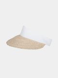 Hatland Olinka - Raffia zonneklep - Wit