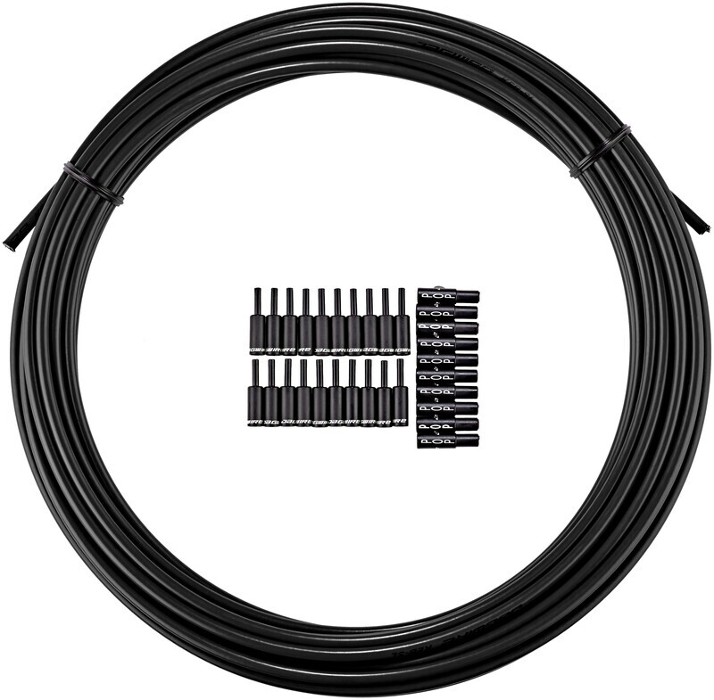 Jagwire Brake Housing Kabel- en mantelremsysteem, 10 m, zwart