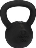 Avento Kettlebell - 12 kg - Gietijzer - Zwart