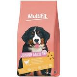 MultiFit MultiFit Droogvoer Hond Junior, Maxi, met Gevogelte & Rijst 2x12 kg