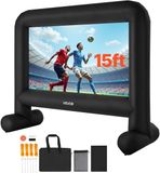 VEVOR Opblaasbaar Filmscherm Projectiescherm 354x130x290cm Home Theater
