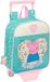 Peppa Pig Schoolrugzak met Wielen Pretty Flowers Geel Munt 22 x 27 x 10 cm