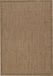 Giza tapis d'extérieur rectangulaire 200x290cm marron