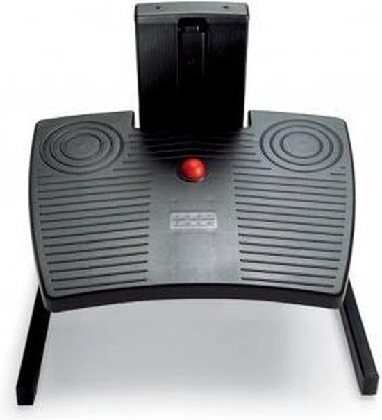 BakkerElkhuizen Footform Dual Ergonomische Voetensteun - Zwart - 45x39cm