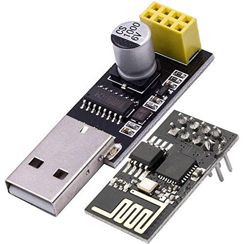 AZ Delivery ESP8266 ESP-01 met USB-Adapter Wlan WiFi-Module compatibel met Arduino Inclusief E-Book!