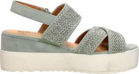 Mustang Sandalen Plat Sandalen Plat - Groen - Maat 37