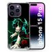 Cokitec iPhone 15 Pro (6.1) Manga My Hero Academia Deku Versterkte hoes