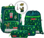 Step by step Space Schulranzen-Set 5-delig Dino Targo donkergroen