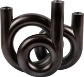Present Time Kandelaar Rings Medium - Grijs