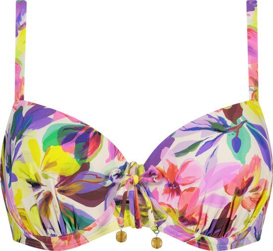 Cyell Fluid Flowers Voorgevormde Bikinitop 70E - Bloemenprint - Beugel - Dames