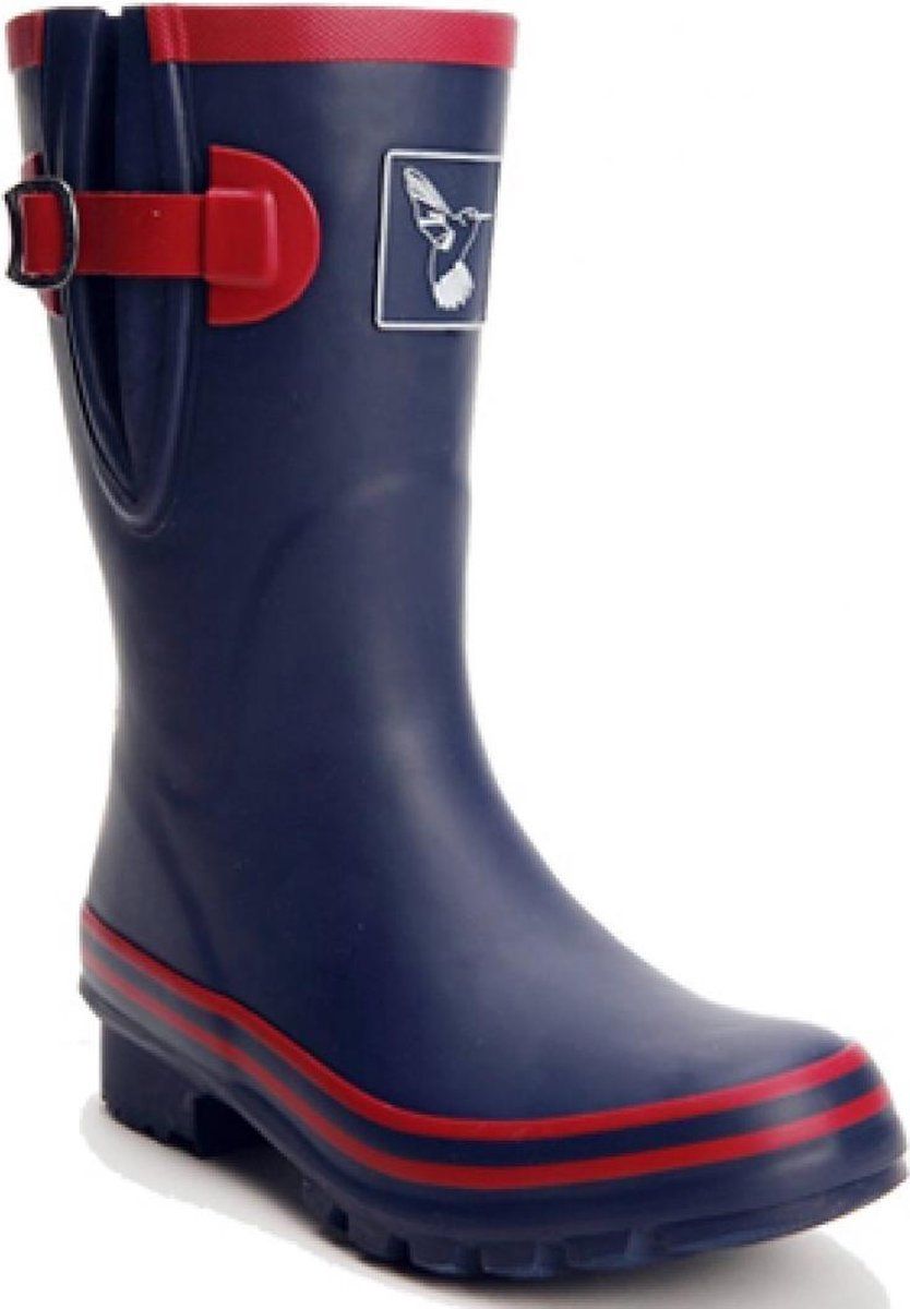 Evercreatures Regenlaarzen Donkerblauw Raspnavy Kort Model Dames Maat 40