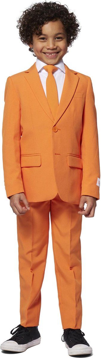 OppoSuits The Orange - Jongens Pak - Maat 6 jaar - Feest