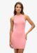 Superdry Robe patineuse à bretelles croisées Femme Mauveglow Pink UK14-EU42