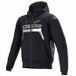 Alpinestars sweat à capuche Chrome Ignition noir jaune fluo, taille : XXL