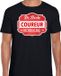 Bellatio Decorations Shoppartners Bv Cadeau t-shirt voor de beste coureur voor heren - zwart met rood - coureurs - kado race shirt / kleding - vaderdag L