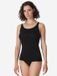 Schiesser Tanktop 95-5 Serie Zwart Dames Maat 38 Katoen/Elastaan 4 Stuks