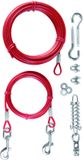 Trixie Spanlijn Rood 15m