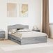Maison Exclusive - Lit exclusif - Structure de lit Sonoma gris, dimensions 160 x 200 cm, en bois d'ingénierie