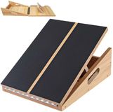 Relaxdays Slant Board - 5 standen - Verstelbaar - Antislip - Lichtbruin