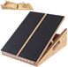 Relaxdays Slant Board - 5 standen - Verstelbaar - Antislip - Lichtbruin