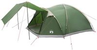 vidaXL Tunneltent 8-persoons Groen Polyester