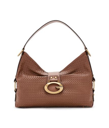 GUESS Camden Shoulder Bag Cognac bruine