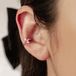 Hey Happiness Bloesem Earcuff 925 Zilver 18K Roségoud Verguld