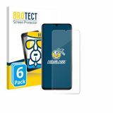 BROTECT Screenprotector 6 Stuks voor Huawei Nova Y71 Beschermglas transparant