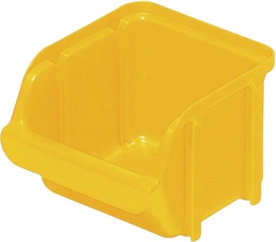 Raaco DIY voorraadbak E1, geel