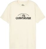 Quiksilver Evo Vista Logo T-shirt Korte Mouwen Wit 14 Jaar Jongen