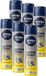 NIVEA MEN Active Energy Anti-Transpirant Deodorant Spray - 72u bescherming - Voordeelverpakking - 6x 150ML