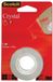 Scotch Plakband Crystal ft 19 mm x 25 m blister met 1 rolletje