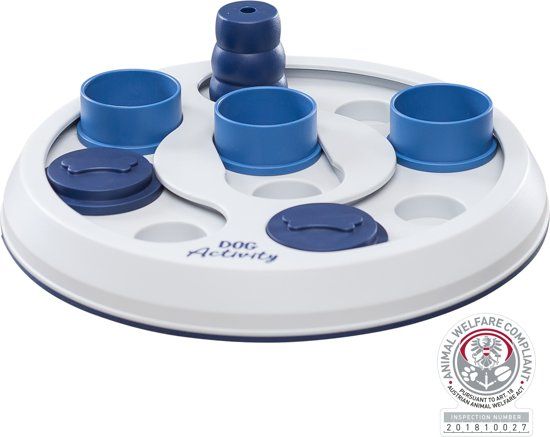 TRIXIE Dog Activity Flip & Fun, Ã¸ 23 cm - blauw
