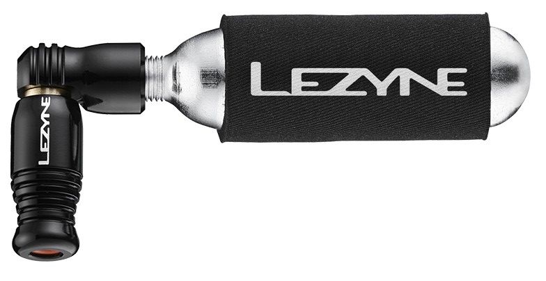 Lezyne Trigger Speed Drive - CO2 Minipomp - Aluminium - 8 bar - Zwart