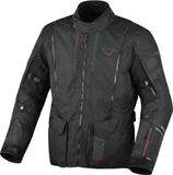 Macna Air Hybrid 2.0 waterdichte motorfiets textieljas - Zwart - 6XL