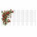 Merkloos / Sans marque Relaxdays Plantenklimrek - set van 8 - 115 x 28 cm - metaal