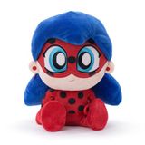 BARRADO Miraculous 16002791 Pluche dier, Ladybug, avontuur, 24 cm